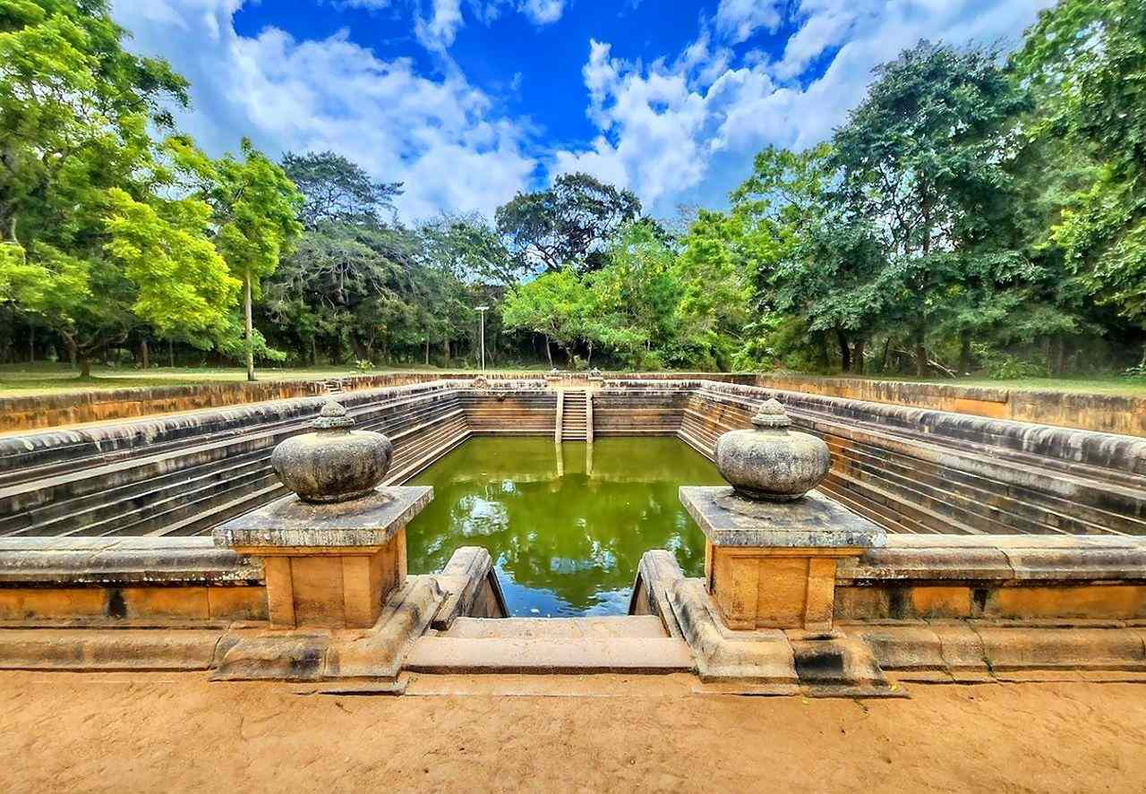 Ancient bathing tanks built for royalty