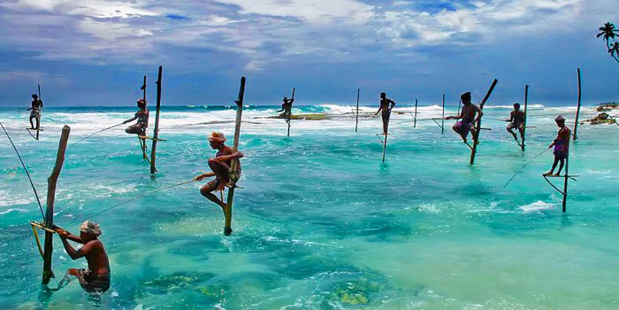 The timeless art of stilt fishing in Galle
