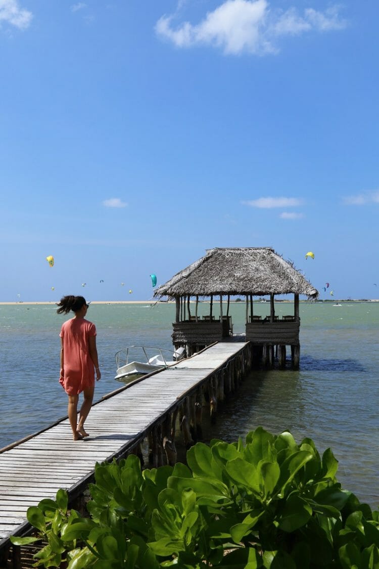 Soaking in the cool breeze