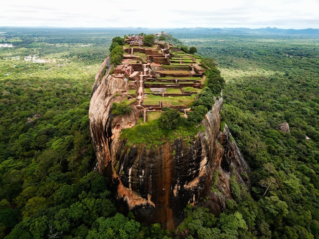 Aerial View of the Sky Palace