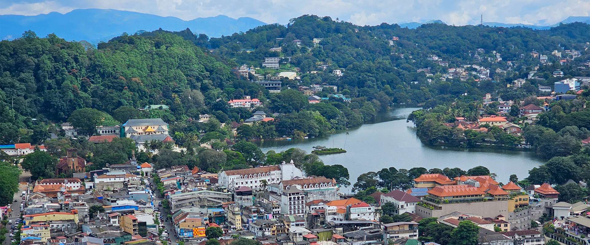 From Bird Eye - Top attraction in Kandy, Sri Lanka