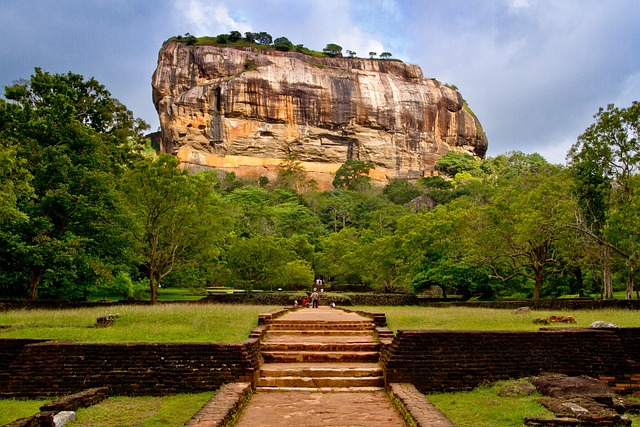 The Summit Palace - Top attraction in Sigiriya Rock Fortress, Sri Lanka