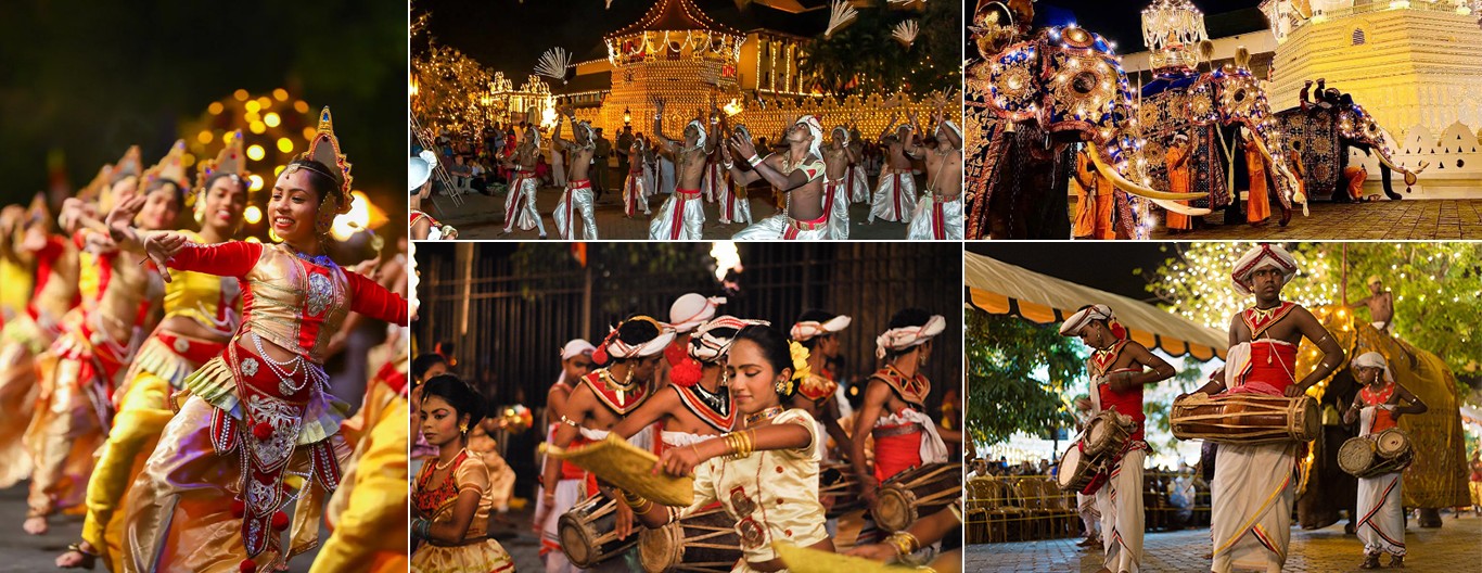 Experience the Kandy Esala Perahera on a custom Sri Lanka cultural tour