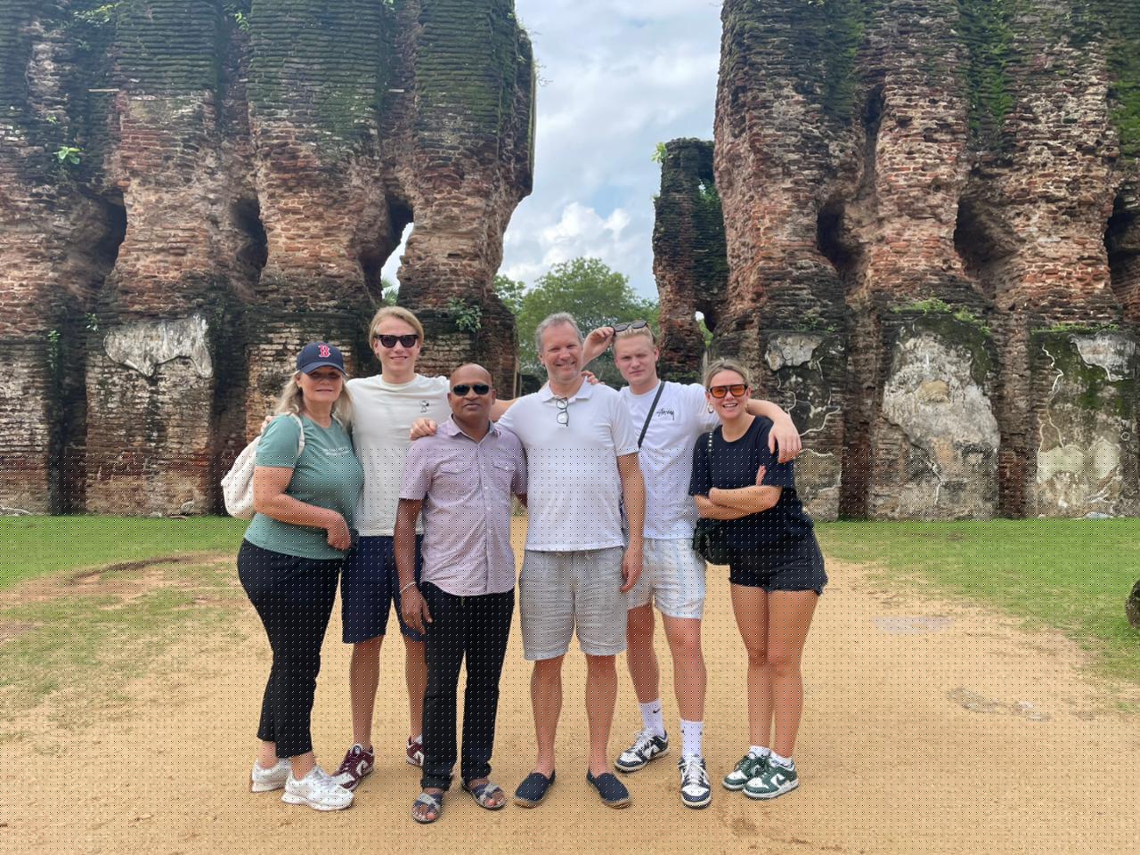 Happy international guests on a custom Sri Lanka tour with Imalanka Tours 18