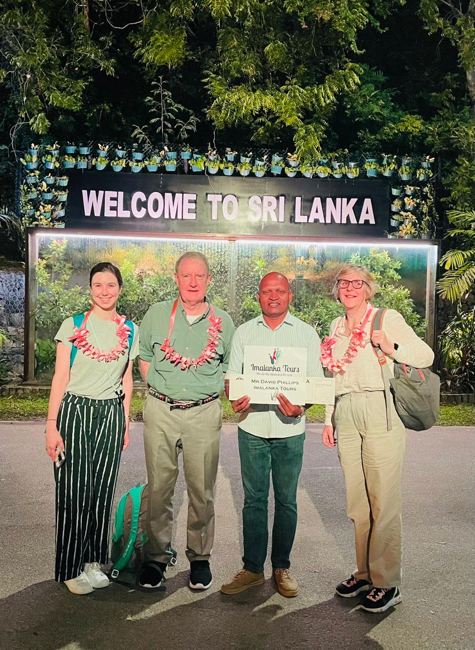 Happy international guests on a custom Sri Lanka tour with Imalanka Tours 20